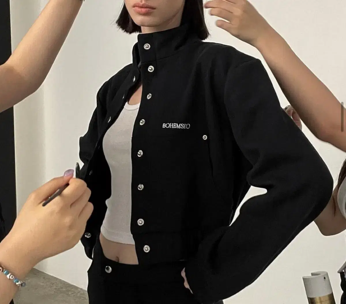 ジャケット・アウター Bohemian Seoul BOHEMSEO BOMBER JACKET BOHEMIAN SEOUL | 보헤미안서울 Bohemian Seoul bomber jacket